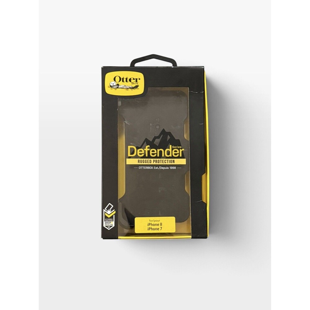 OtterBox Defender Series Case for Apple iPhone 8 / 7 Black Rugged Protection NIB